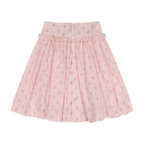 Reverse Ruffle Skirt - BLUSH