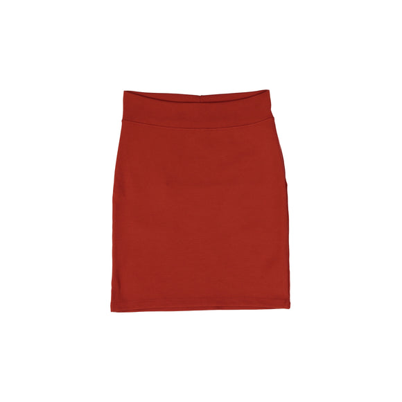 Pencil Skirt - Rust Orange
