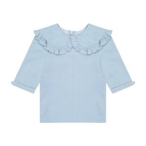 DENIM collar shirt - light denim