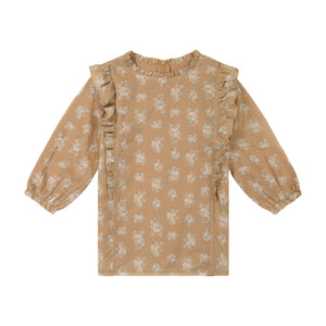 Ruffle Top - vintage floral
