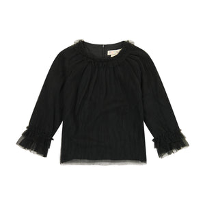 Neck Ruffle SOLID Top