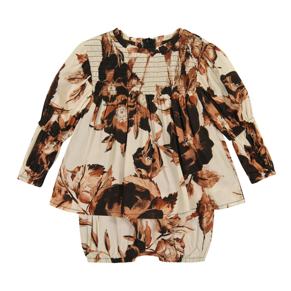 Smock FLORAL Baby Set