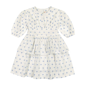Diamond Dress - White Dot