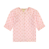 Reverse Ruffle Top - BLUSH
