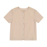 Boy's Gathered Shirt - CREAM