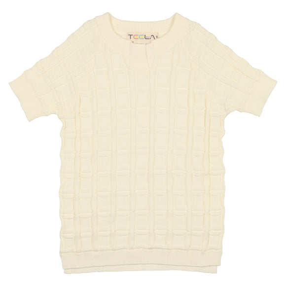 Boy's Knit Top - CREAM