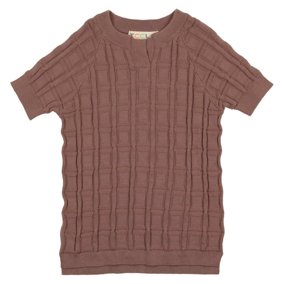 Boy's Knit Top - PEPPERCORN