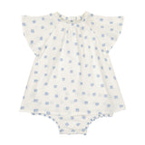 Baby Swing Romper - WHITE DOT