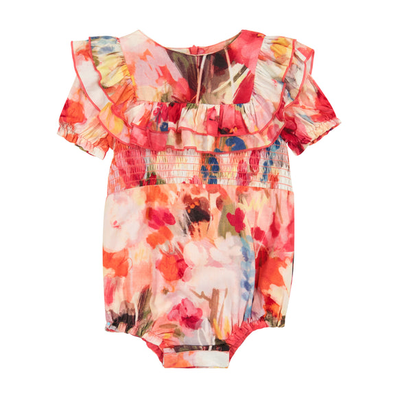 Baby Bib Romper - MULTI