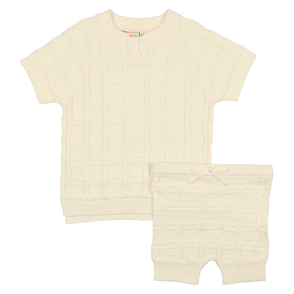 Baby Knit Set - CREAM