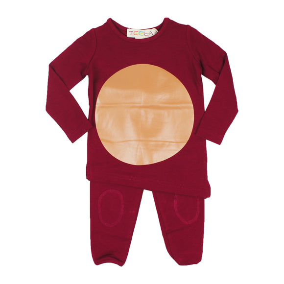 Asymmetric Baby Circle Print Set - runs small size up - FINAL SALE