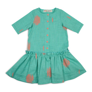 Teela Artichoke HEIDI Circle Print Dress