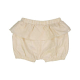 Teela Baby Girls' Oma Ivory Stitch Bloomer