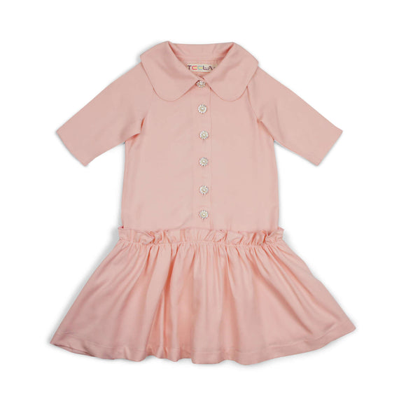 Teela Blush Pearl Gem Dress - FINAL SALE
