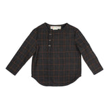 Teela Boys' DON Windowpane Shirt