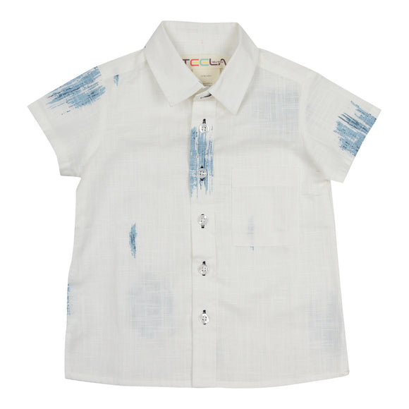 Teela Boys' Pearl Circle Print Top