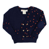 Teela Boys' Polka Dot Pocket Cardigan