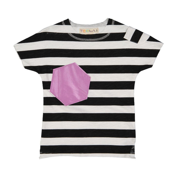Teela Boys' Stripe Print Tee