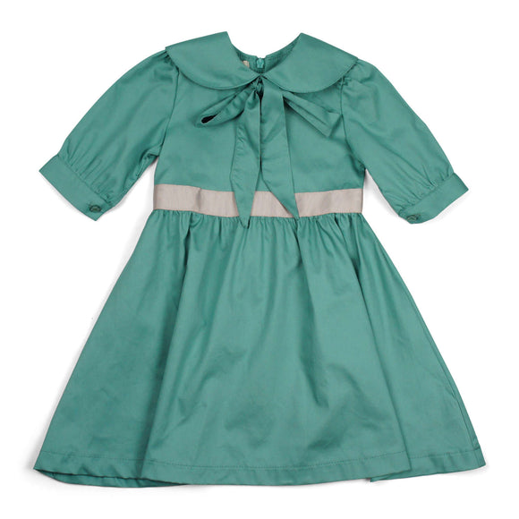 Teela Sea Green Bow Dress - runs a little small