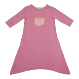 Teela Girls' Blush Pocket Tail Dress
