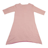 Teela Girls' Blush Pocket Tail Dress - FINAL SALE
