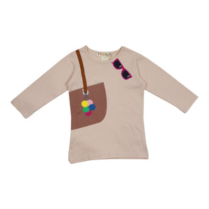 Teela Girls' Handbag T-Shirt