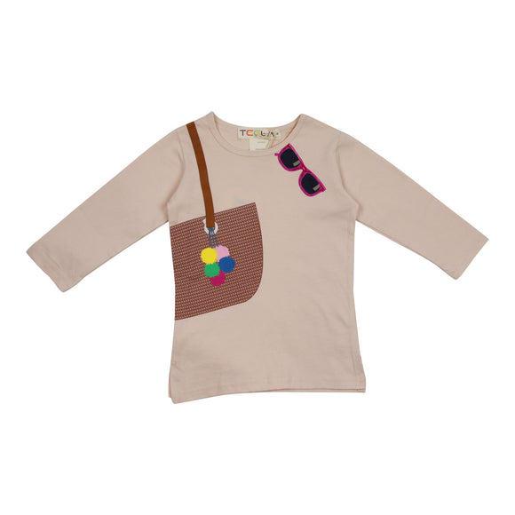 Teela Girls' Handbag T-Shirt