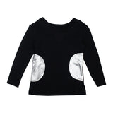 Teela Girls' Silver Side Circle T-Shirt