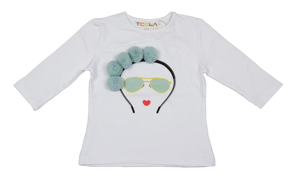 Teela Pom Pom Hairband T-shirt