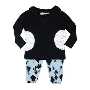 Teela Unisex-baby' Rollover Silver Circle Set
