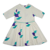 Teela Warm White PENELOPE Paint Dress