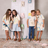 Kangaroo Pocket Dress - MULTI